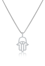 Medi Diamond Hamsa (Fully Iced Out) - Fenom & Co.