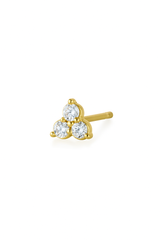 3-Stone Diamond Earrings 0.6ct - Fenom & Co.
