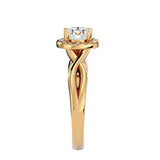 Aria Halo Diamond Ring 1.5ct Center - Fenom & Co.