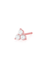 3-Stone Diamond Earrings 0.6ct - Fenom & Co.