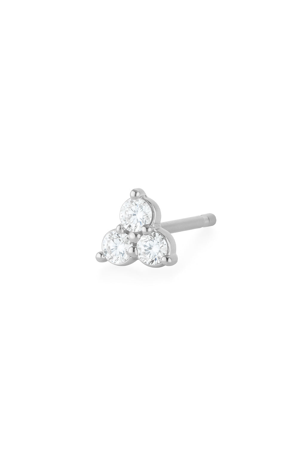 3-Stone Diamond Earrings 0.6ct - Fenom & Co.