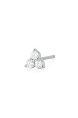 3-Stone Diamond Earrings 0.6ct - Fenom & Co.