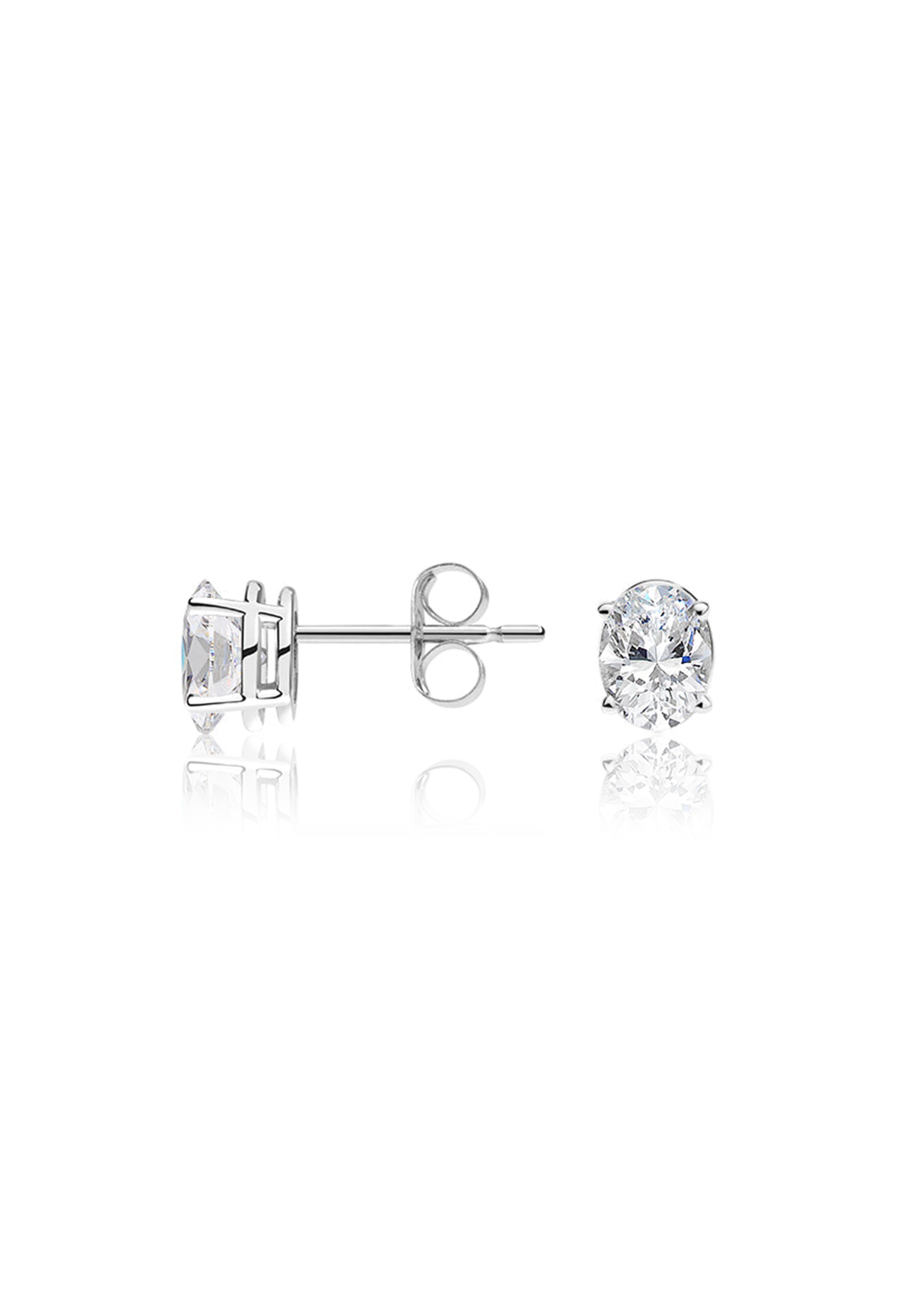 Oval Diamond Earrings 1.0 Carat - Fenom & Co.