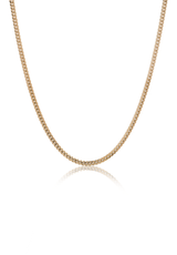 Solid Gold Cuban Link Chain (2mm) - Fenom & Co.