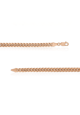Solid Gold Cuban Link Chain (4mm) - Fenom & Co.