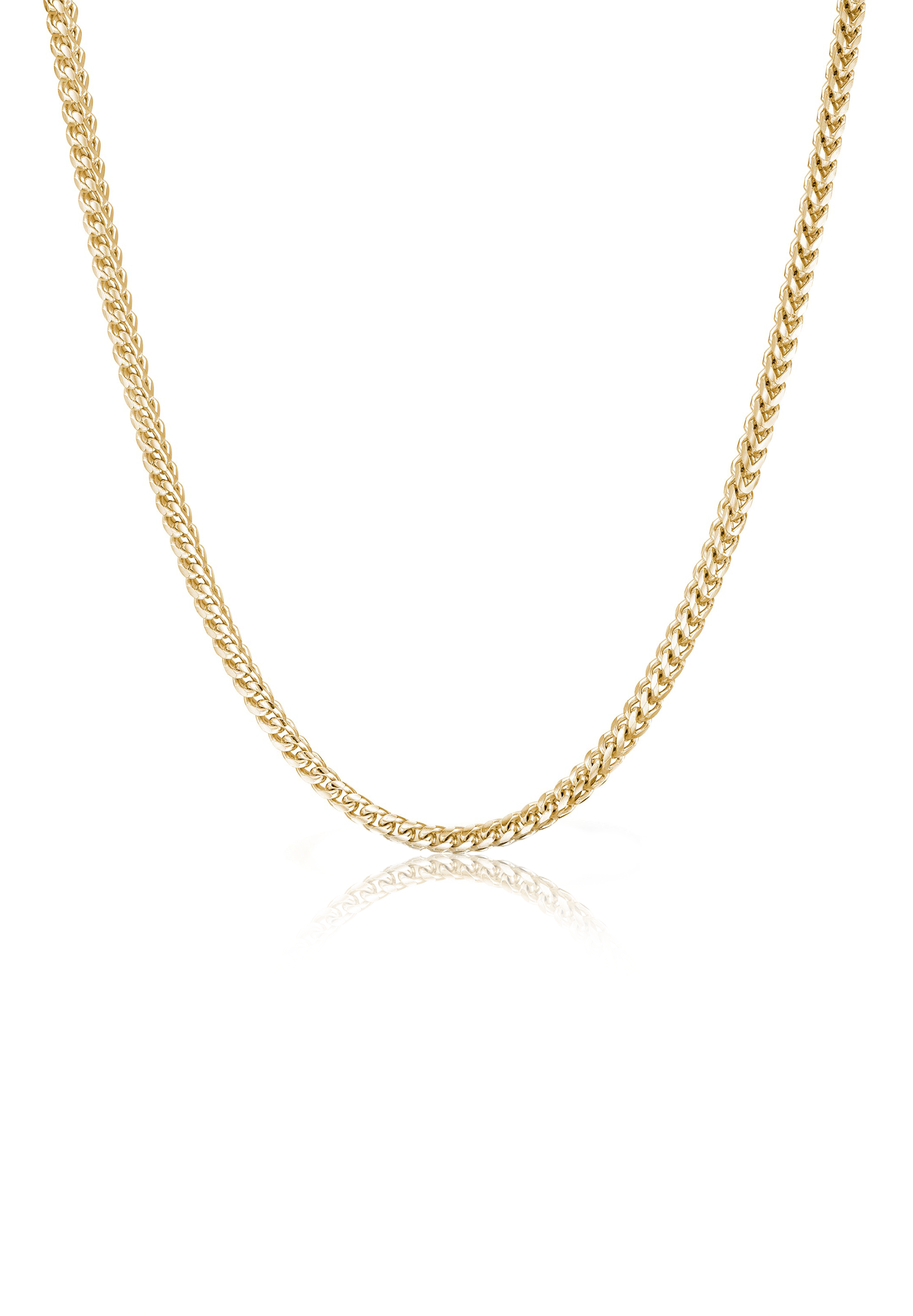 Solid Gold Franco Chain (3mm) - Fenom & Co.