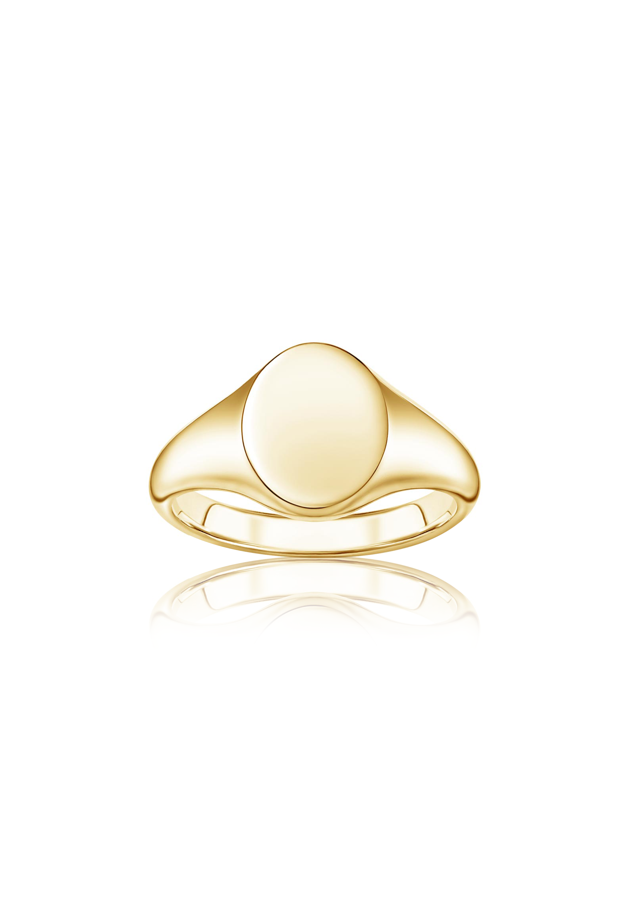 Solid Gold Signet Ring - Fenom & Co.